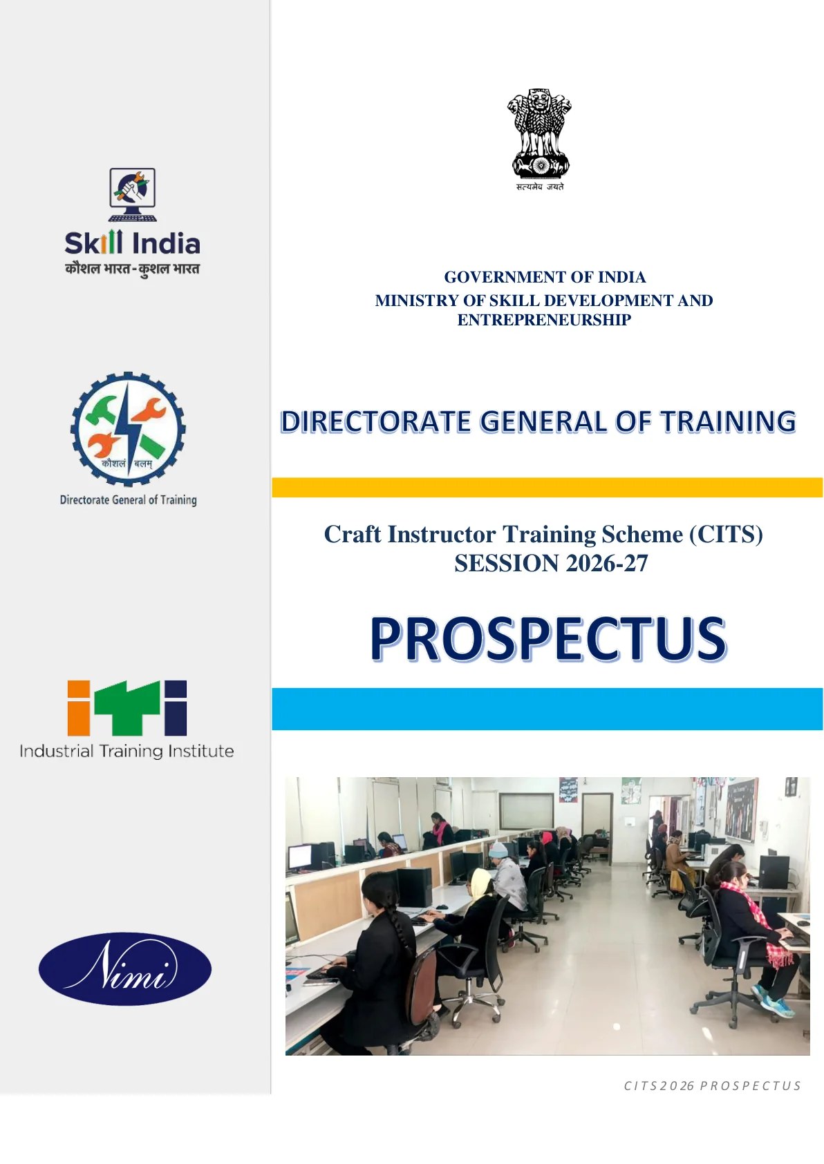 Official Admission Notice for CTI / CITS Admission 2026: Check Online Form, Eligibility, AICET Exam Date, Fees and Prospectus